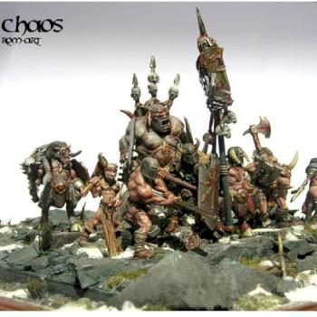 Begin of a Chaos Marauder unit by jarhead