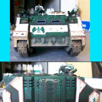 Sisters of Battle Rhino by Wayfarer
