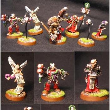 Another miniTorquemada Coteaz - Inquisitor Lord and Retinue by Bozo
