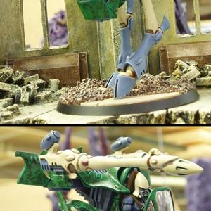 Marcheur eldar/Eldar War Walker by dju