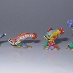 Aquatic Familiars by VoodooLiz