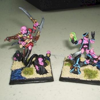 Slaanesh Chaos Spawns Converted (A Friends Models) by MantisZero