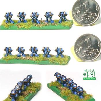 Epik Ultramarine Space Marines by DKard Kain