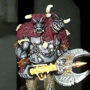 Chaos Giant for my Minotaur Army by MantisZero