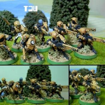 TAU FIRE WARRIOR TEAM (X10) by CalicoKaqua