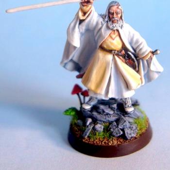Gandalf the White by aku djinn