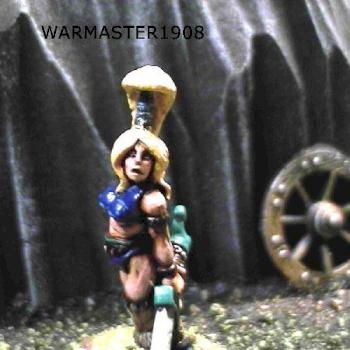 Female Warrior by warmaster1908