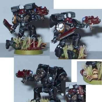 Legio Bolter And Chainsword Marine by Disector
