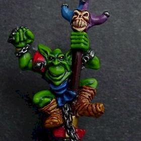Goblin Starplayer for Blood Bowl by anges