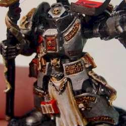 Another Grey Knight This time its the Brother Captain by BlackJax