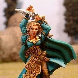 High Elf Sorceress by Wrencher