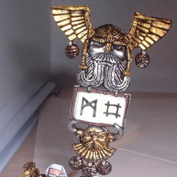 dwarf standard bearer by dragonyim
