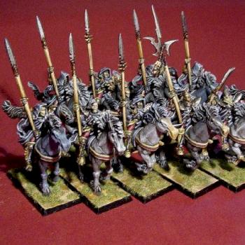 Cavaliers Noirs Elfes Noirs by armees de gehenne