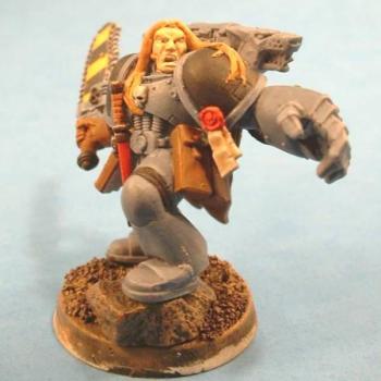 Wolf Guard Leader Conversion by stormcrow