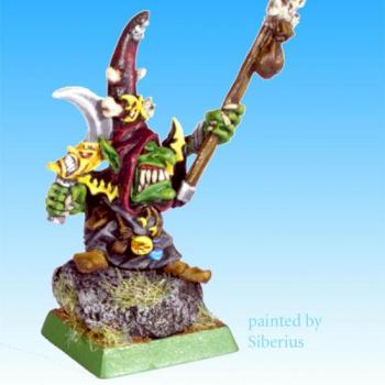 Nightgoblin Shaman by Siberius