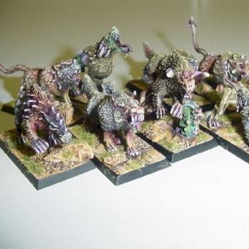 meute de chiens du chaos by armees de gehenne