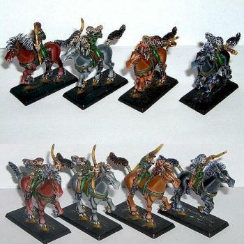 Wood Elves Glade Riders by RigorMortis