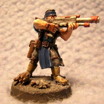 Necromunda Cawdor with Lasgun by Todosi