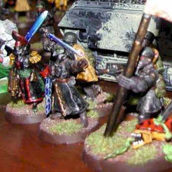 Steel Legion Command squad (1st version) by Sniprick