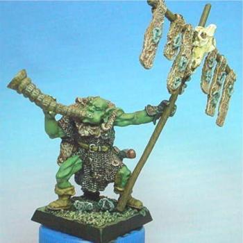 Orc standard bearer by parvusmachina