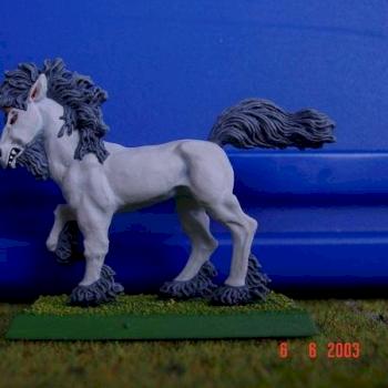 Unicorn for a Amazon Blood Bowl Team by anges