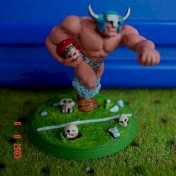 Thrud the Barbarian for Blood Bowl by anges