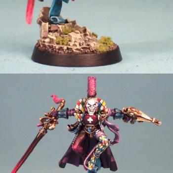 Harlequin Troupe Leader by Mudski