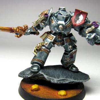 Grey Knight Terminator Brother Dvora by dinodeanpostcat