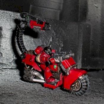 Scorpion biker conversion close up 01 by Aramoro