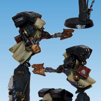 Jumping Dark Angel Chaplain by Jaap L