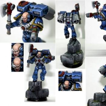 Space Marine Assault Sergeant by Daafu
