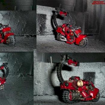 Sasori Yamabushi (scorpion warrirors) biker 01 by Aramoro