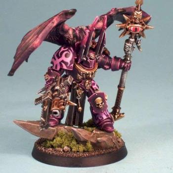 Slaanesh Chaos Sorcerer by Mudski