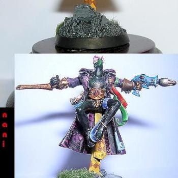 Solitary Harlequin Eldar. by Nani1111