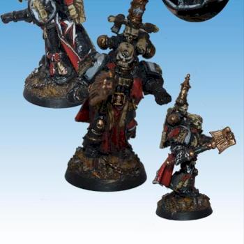 Black Templar Reclusiarch by Jaap L