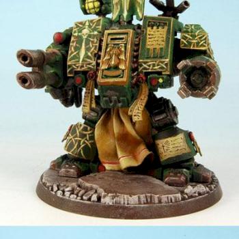 Warhammer 40K Dark Angels Dreadnought by rene
