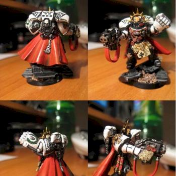 Black Templar Commander by bang the drums