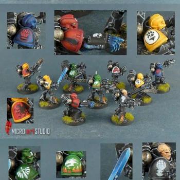Ordo Xenos Deathwatch Squad by Asmodean