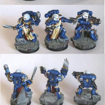 Ultramarine MK2 Veterans Squad by nels0nmac
