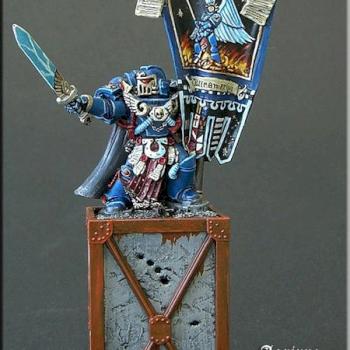 Agrippo, Marneus Calgar with Honor Guard by doubleT