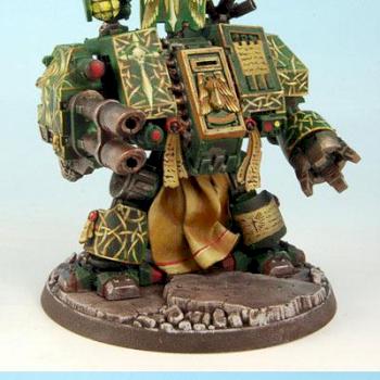Warhammer 40K Dark Angels Dreadnought by rene