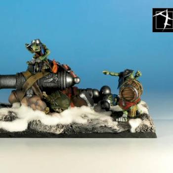 OGRE KINGDOMS GNOBLARS CANNON by Art Factory
