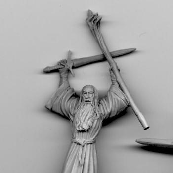 Gandalf Resin Prototype by Playdough Hero