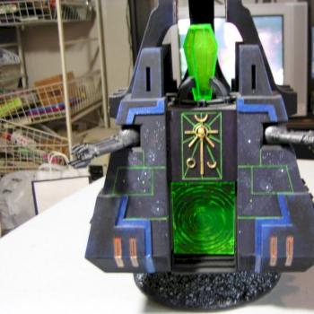 Necron Monolith by Ogrescave