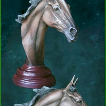 Horse bust by Lord Mondiola