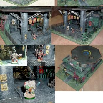 Thunderhawk Gunship Forward Base by WorldScapes