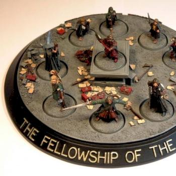 Balin's Tomb (with the Fellowship) by eldre