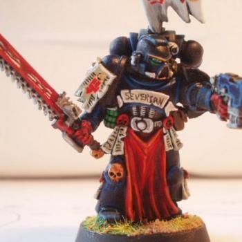 Crimson Fists vet sarge by Cold were so cold