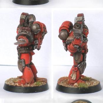 capitaine red scorpion by F. Duclos