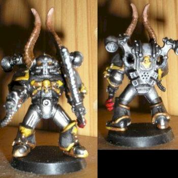 chaos space marine iron warrior by rahx3ph0n